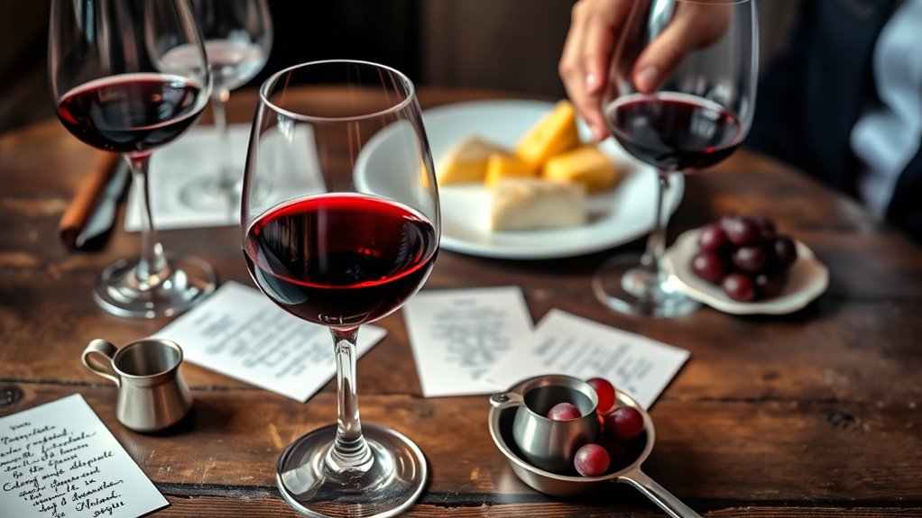 refining palate and tasting skills