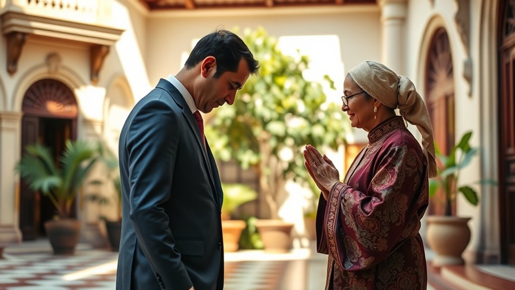 respect local personal boundaries