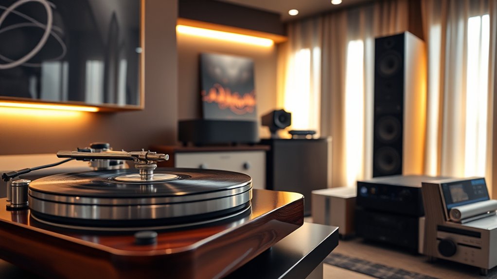 seamless high fidelity audio integration