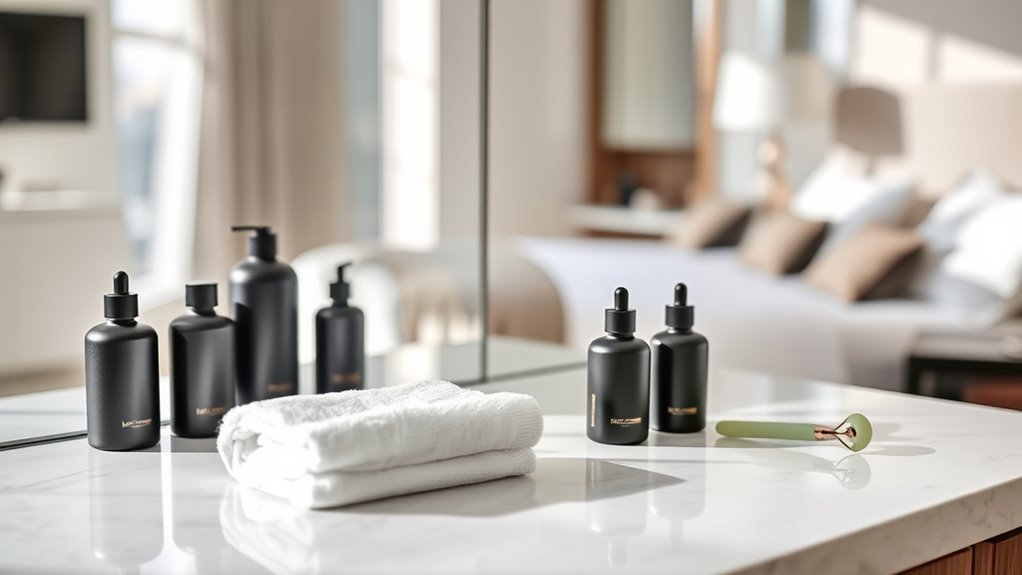 simple travel skincare routines