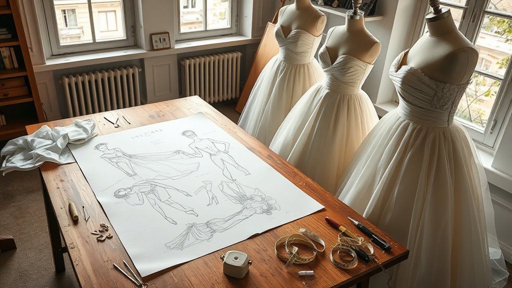 sketching draping refining sustainability