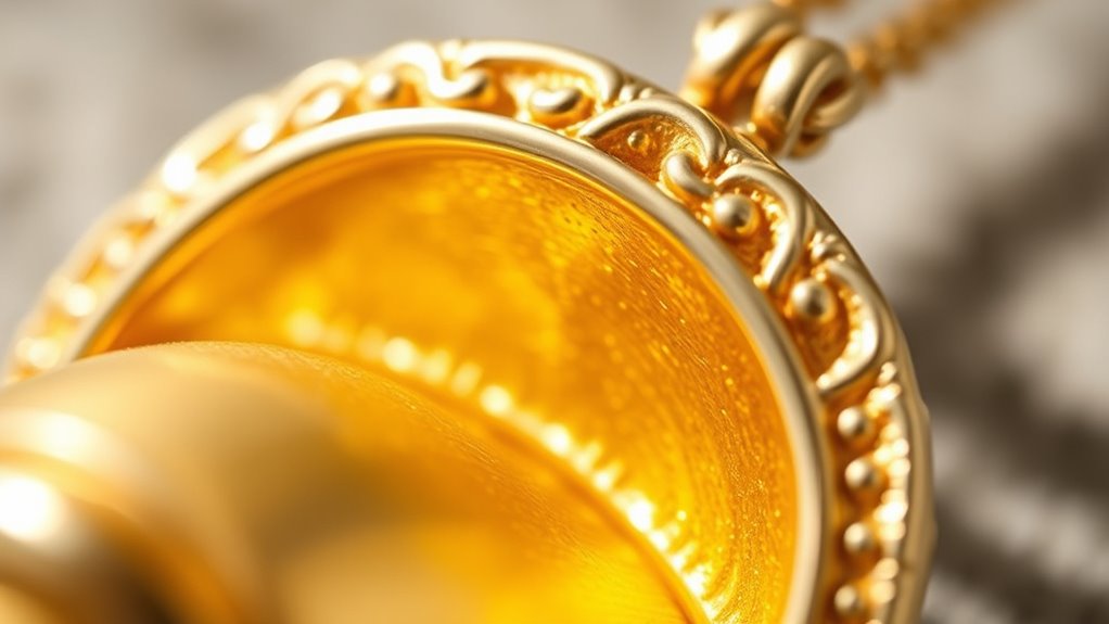 sterling silver with gold