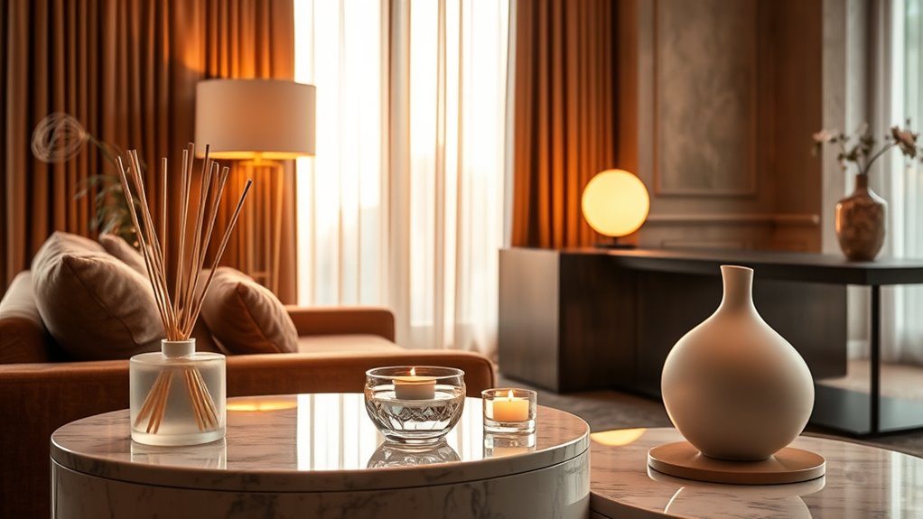 strategic scent source placement