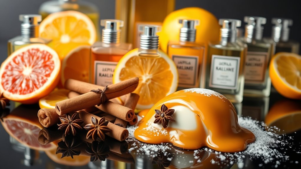 sweet spicy luxurious aromas