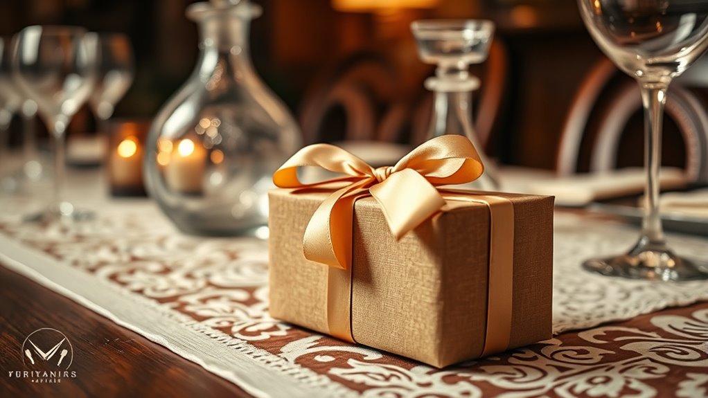 timing and thoughtful presentation