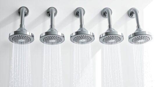 top filtered shower heads