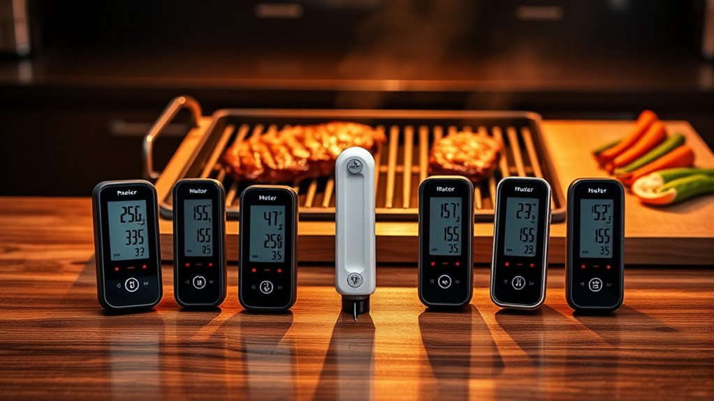 top grill meat thermometers