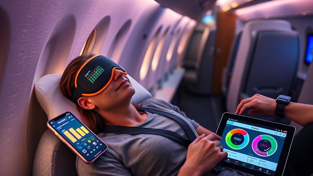 use apps to monitor jet lag