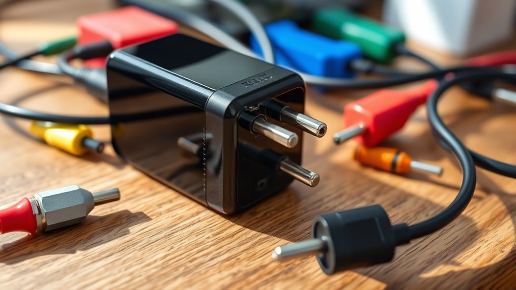 use correct power voltage