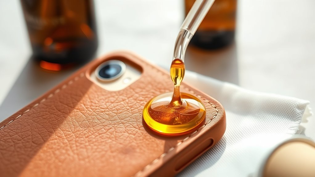 use gentle leather specific cleaners