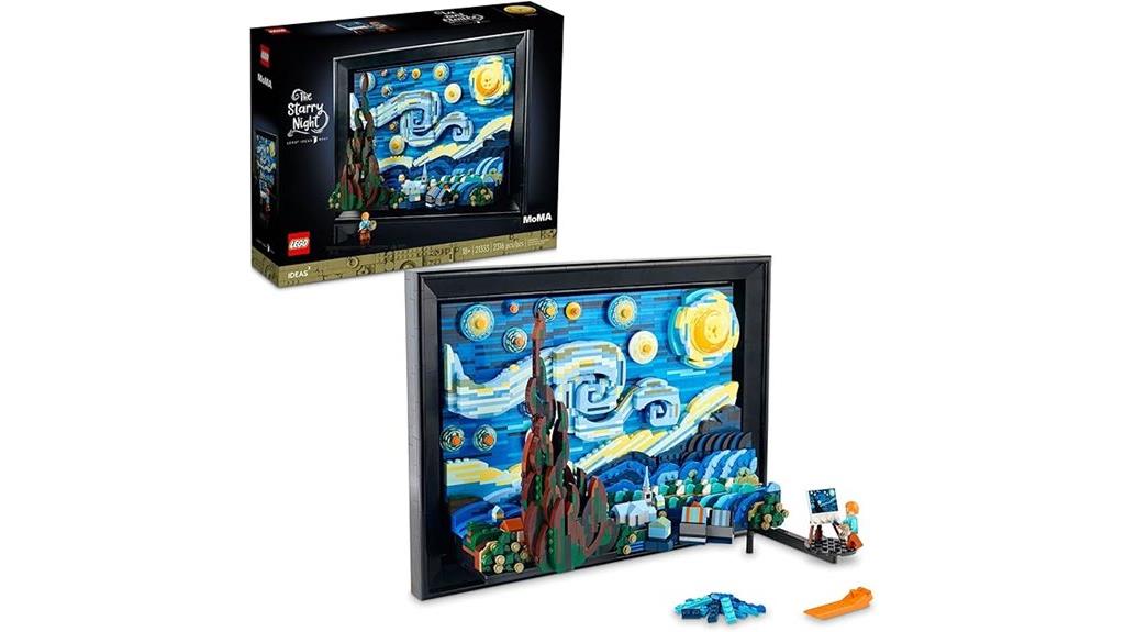 van gogh starry night set