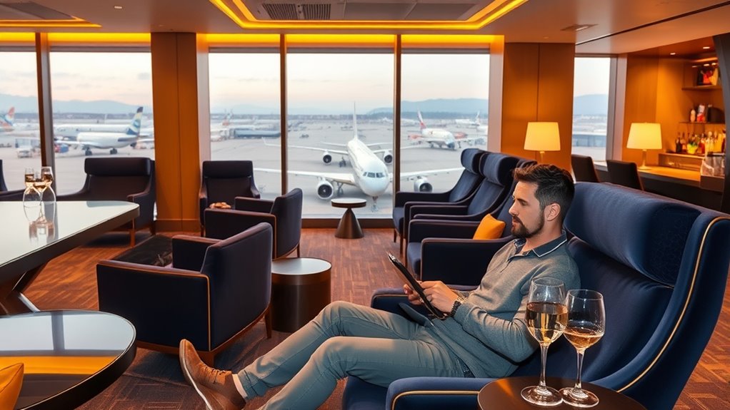 vip airport lounge benefits