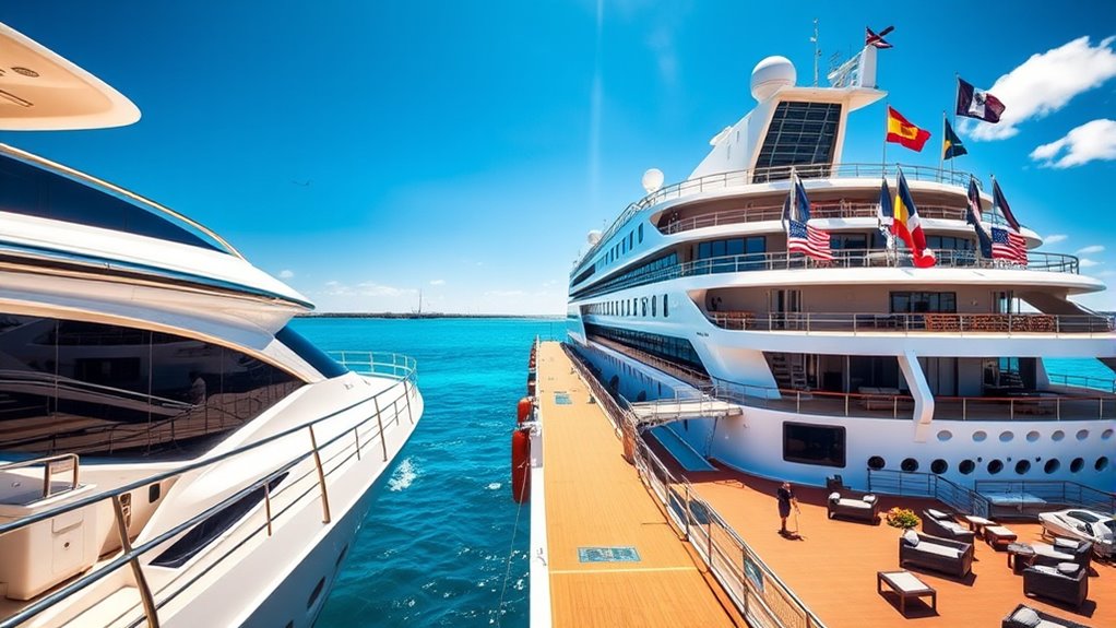 yacht booking complexity versus cruises
