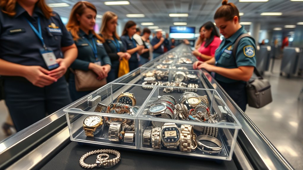airport metal detector procedures
