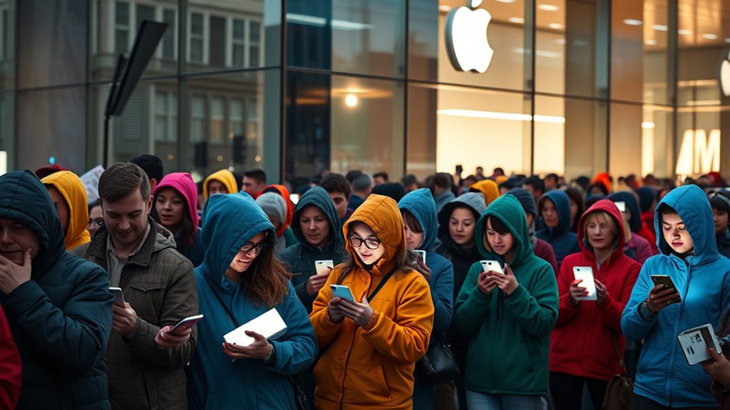 apple product launch excitement