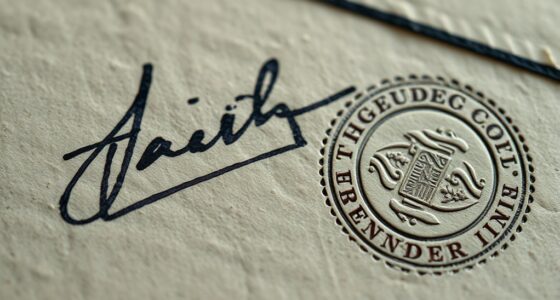 artist signature versus stamp