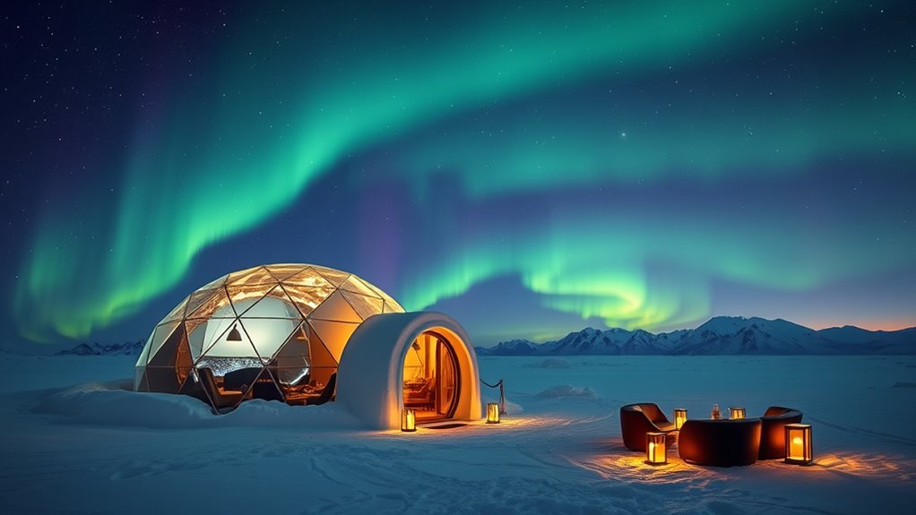 aurora viewing and arctic wildlife