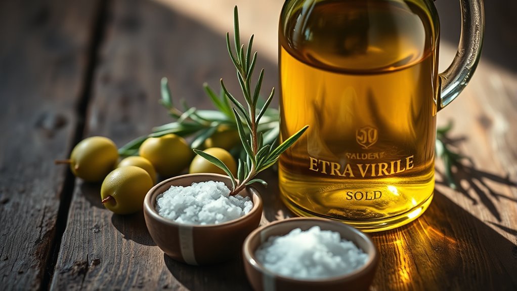 authentic cold pressed olive oil