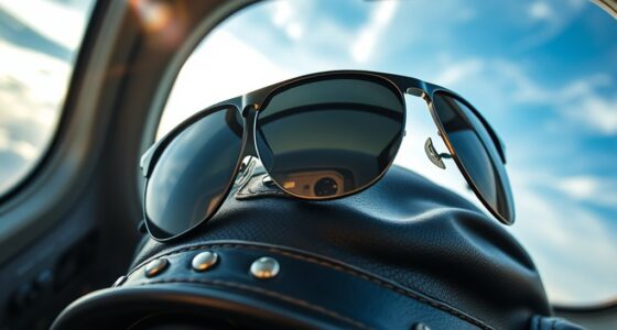 aviator inspired fashion statement