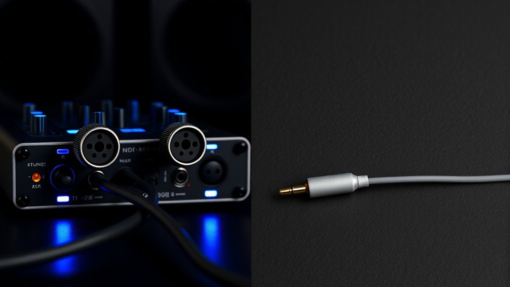 balanced cables reduce noise