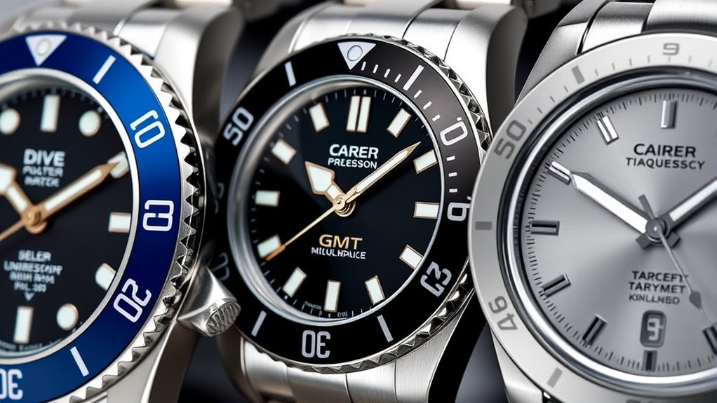 bezel materials ensure durability