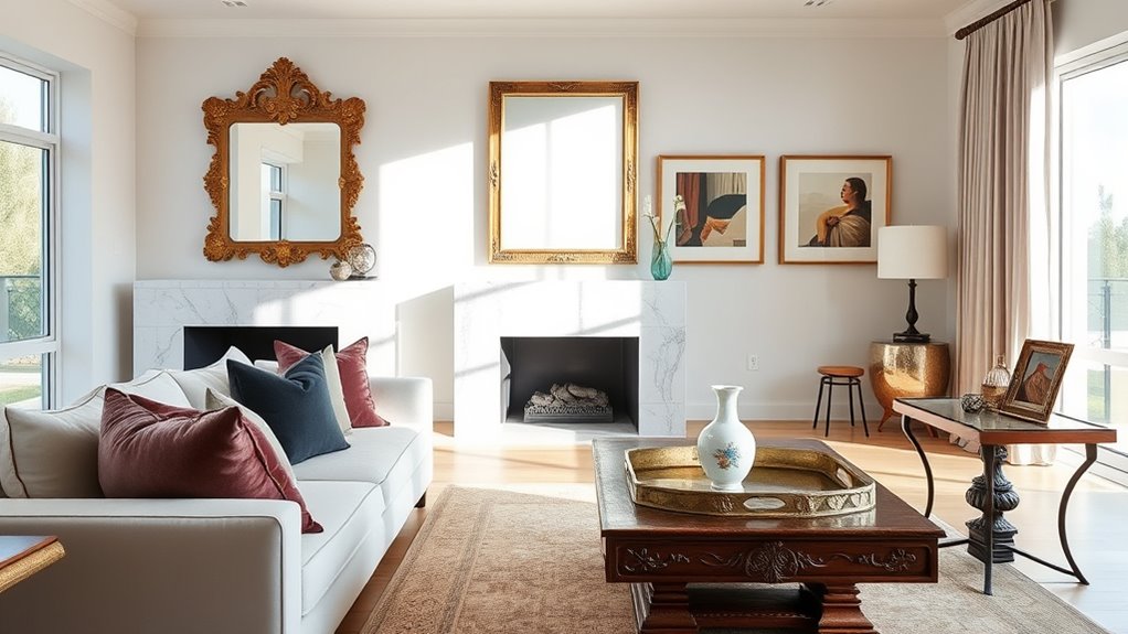 blending antique elegance seamlessly