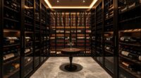 building elegant wine storage