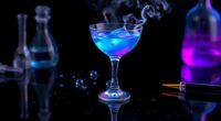 chemistry infused cocktail art