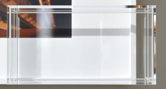 comparison of acrylic and glass