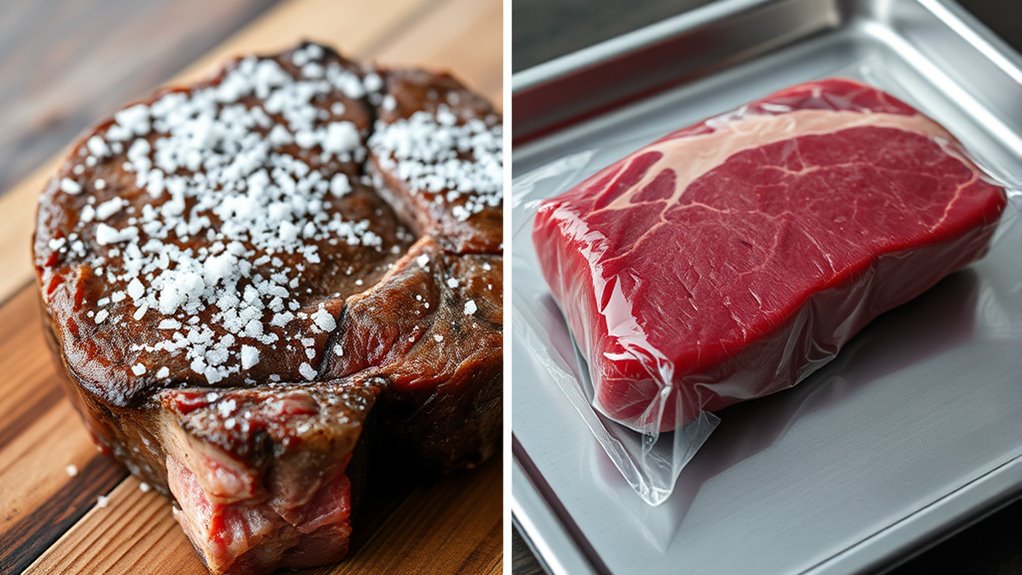 dry curing enhances flavor