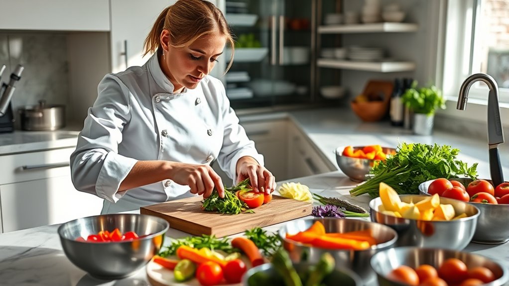 efficient organized meal preparation