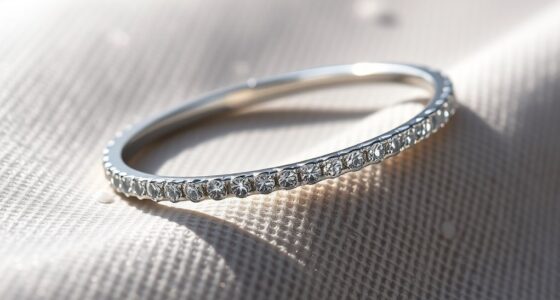 elegant accidental tennis bracelet