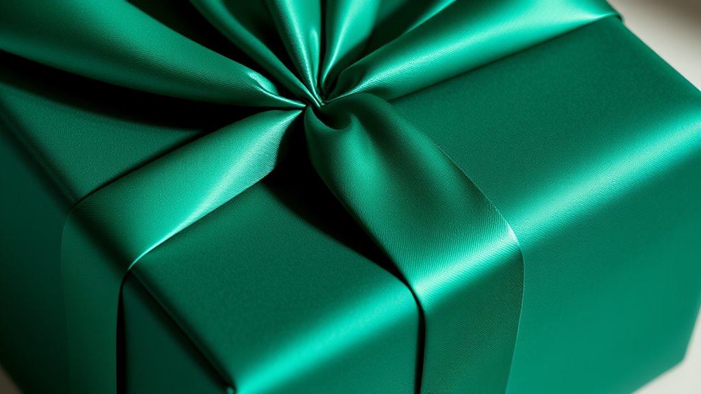 elegant crisp gift wrapping