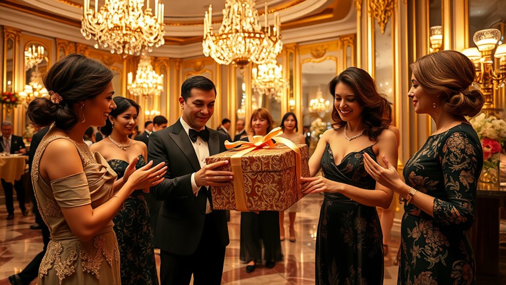 elegant gift giving etiquette