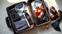 elegant men s travel essentials