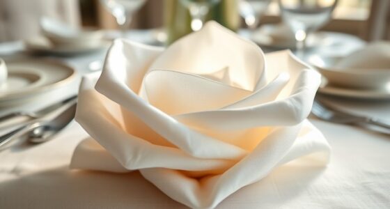 elegant quick napkin folds