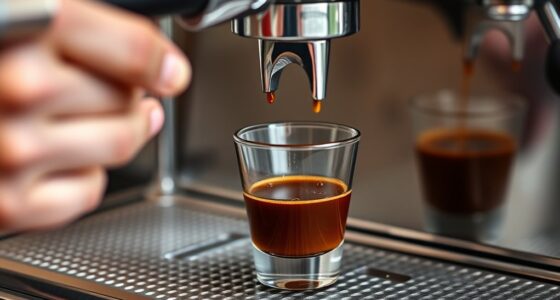 espresso parameters time yield