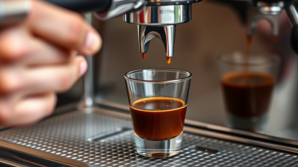 espresso parameters time yield