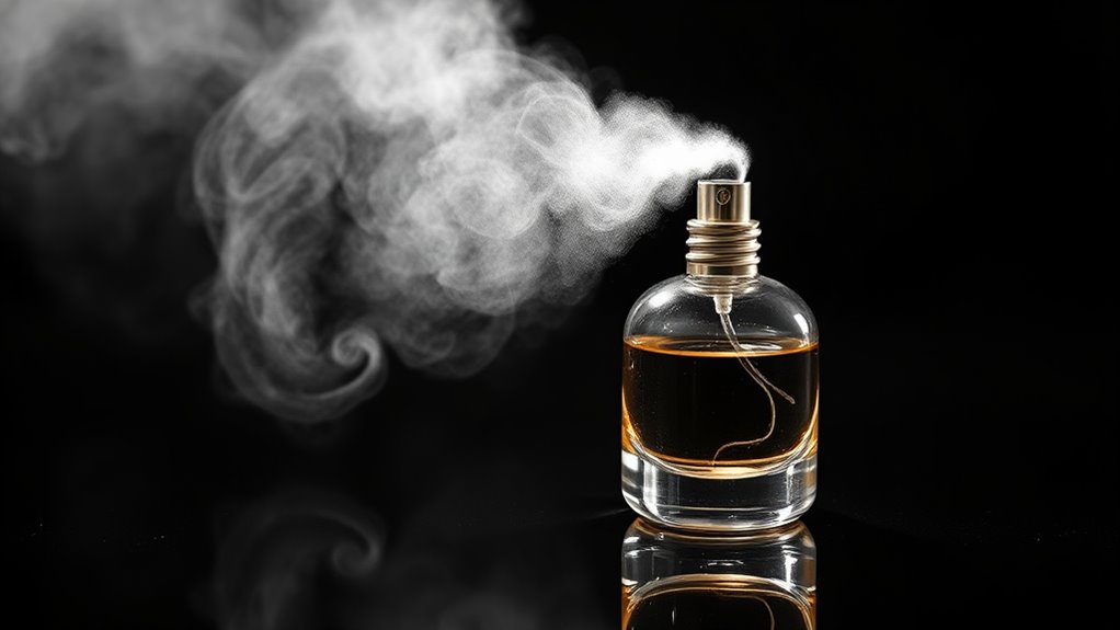 fragrance projection and sillage