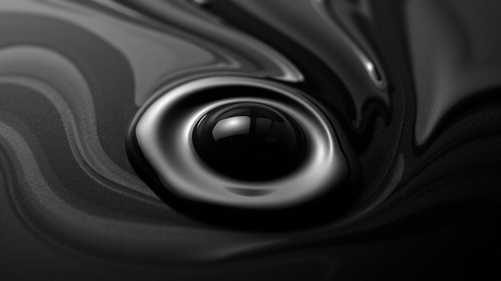 glossy shaded ink saturation