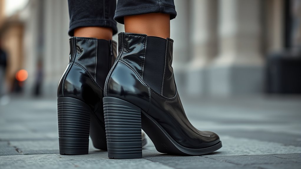 heel stacks and sole types