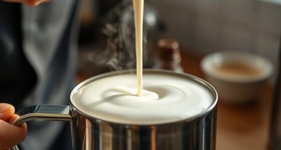 homemade microfoam milk