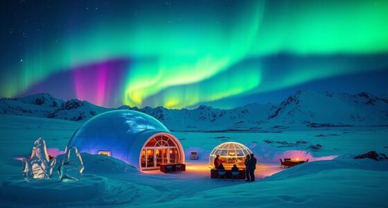 luxury arctic igloo experiences