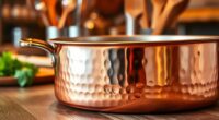 luxury copper cookware benefits