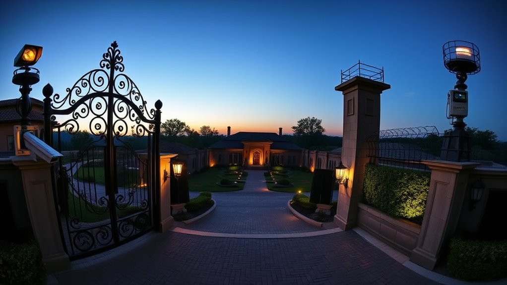 luxury estate multi layer security