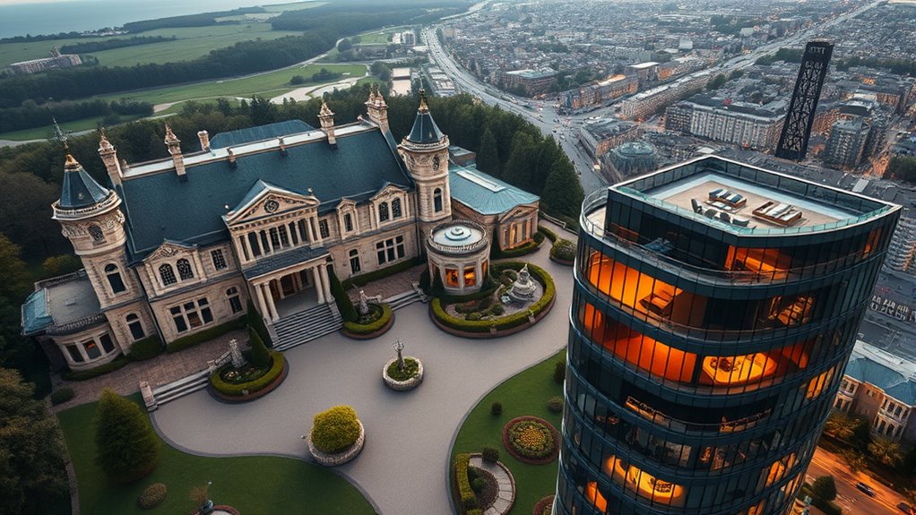 luxury living style comparison