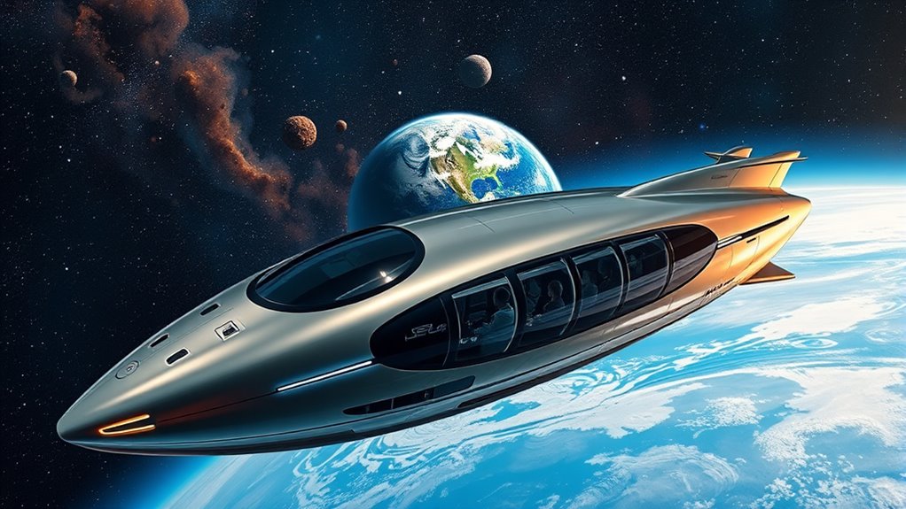 luxury space travel experiences