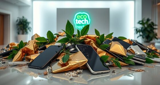 luxury tech brands green initiatives
