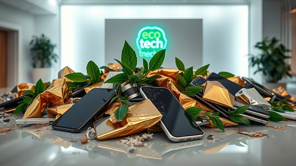 luxury tech brands green initiatives