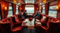 luxury train cabin classes